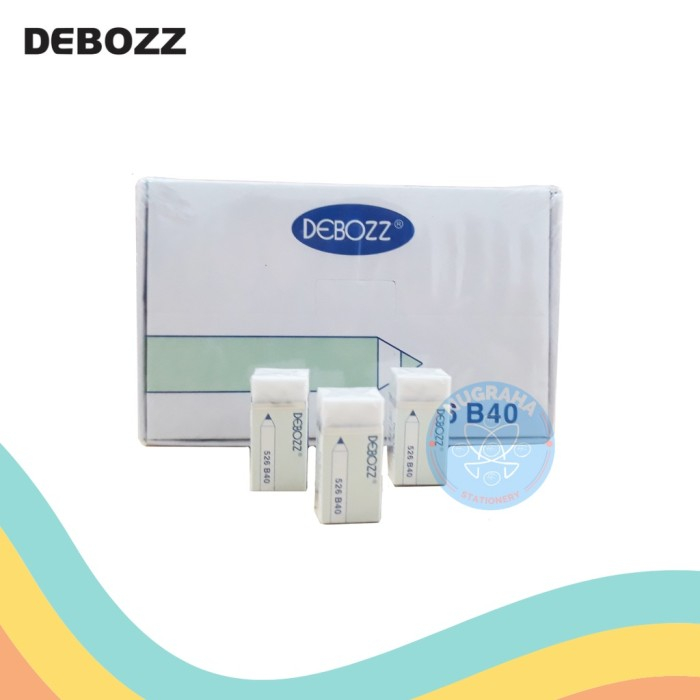 

PENGHAPUS DEBOZZ 40 PUTIH (1 PACK)