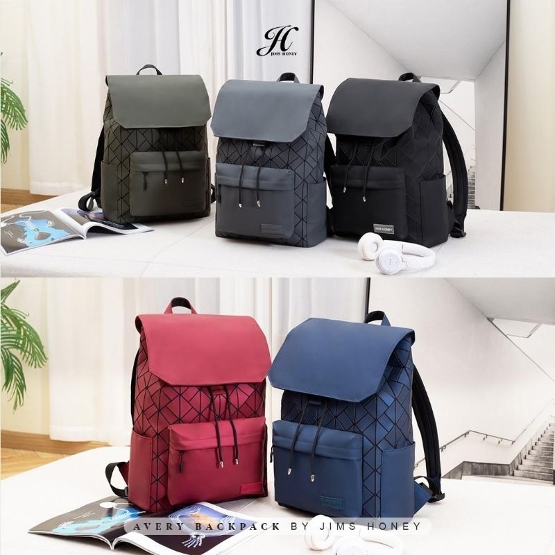 AVERY BACKPACK JIMS HONEY - TAS RANSEL UNISEX COWOK CEWEK TERBARU JIMSHONEY