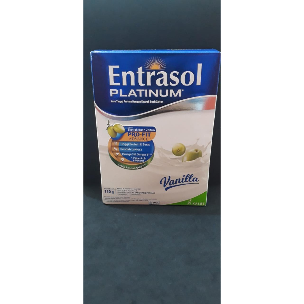 

ENTRASOL PLATINUM RASA VANILA 150G