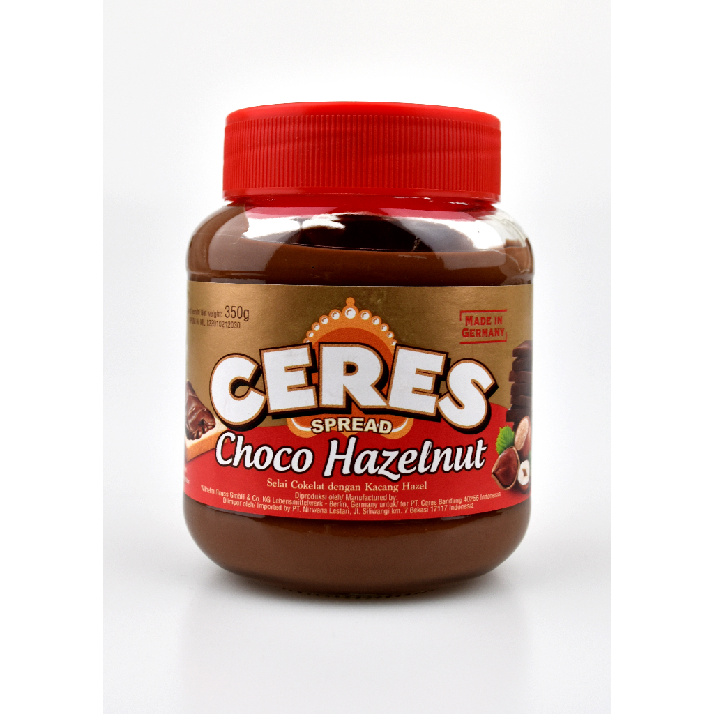 

Selai Olesan Roti Coklat Ceres Choco Hazelnut Milk 350 gr