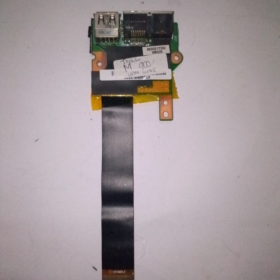 IO LAN USB Board untuk Toshiba M900 U500 U505 (H000017760)