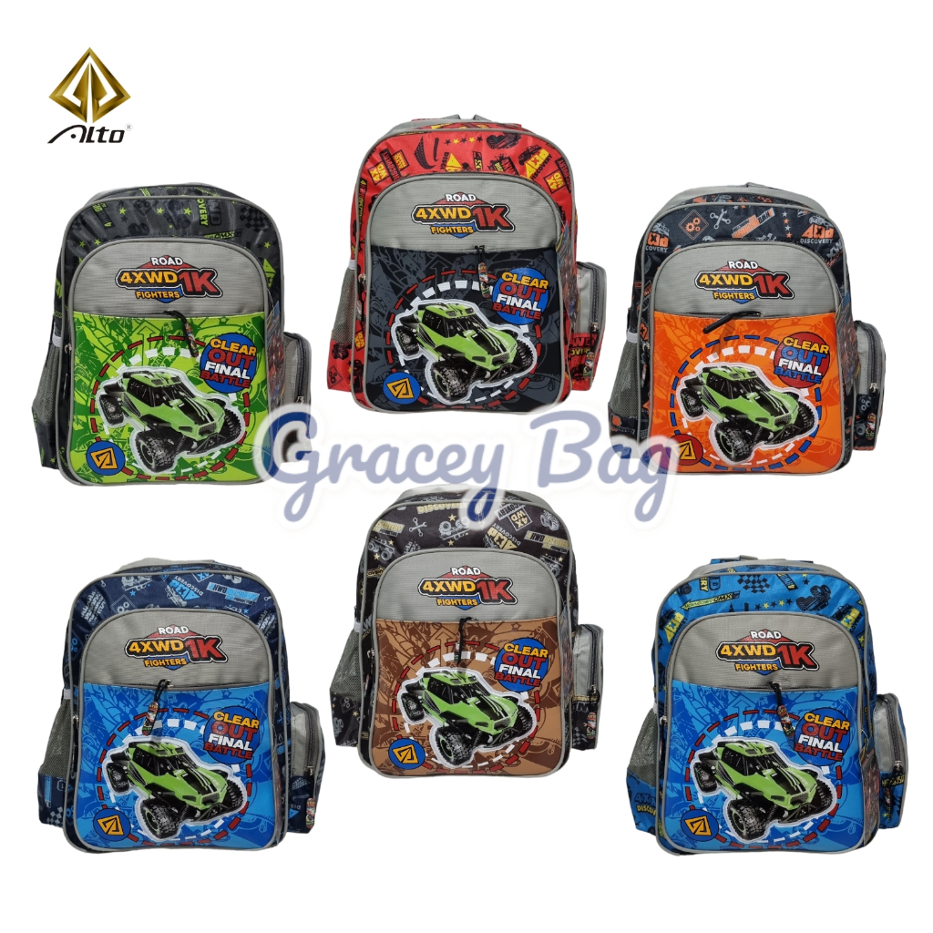 GB-41777M Tas Ransel Sekolah Anak Laki Alto 4XWD