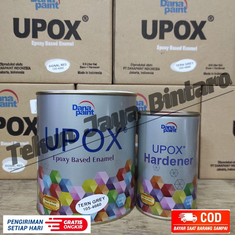 CAT LANTAI UPOX DANAPAINT SET - EPOXY FLOOR COATING CAT KOLAM CAT KERAMIK CAT KAMAR MANDI CAT UPOX C