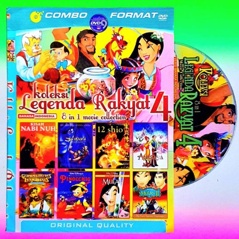 KASET DVD DONGENG ANAK LEGENDA CERITA RAKYAT PADA ZAMAN DAHULU-KASET ANAK DONGENG CERITA DI NEGERI B
