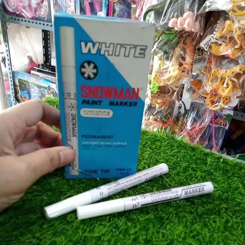 

Paint Marker Snowman Putih Kecil FWP-12