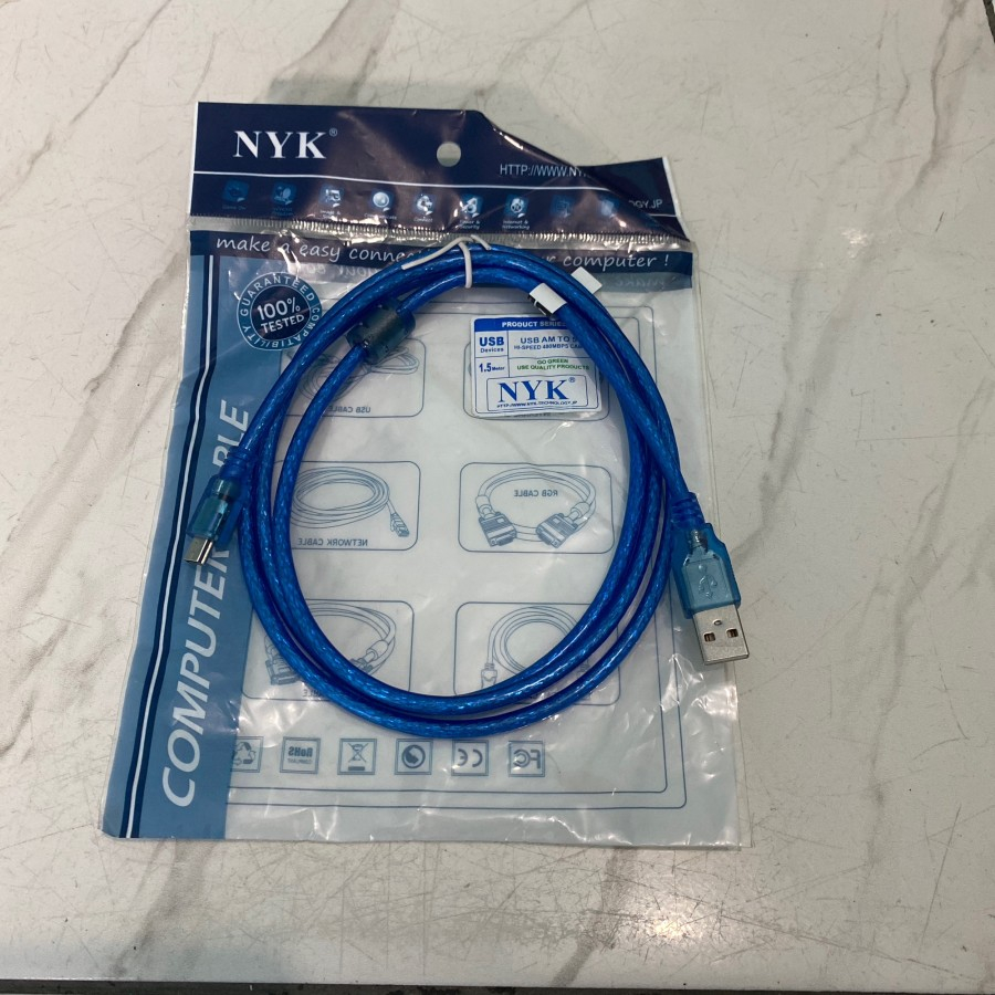 kabel Usb mini Usb 5pin NYK 1.5M Chager Stik PS3 Data Canon DSLR
