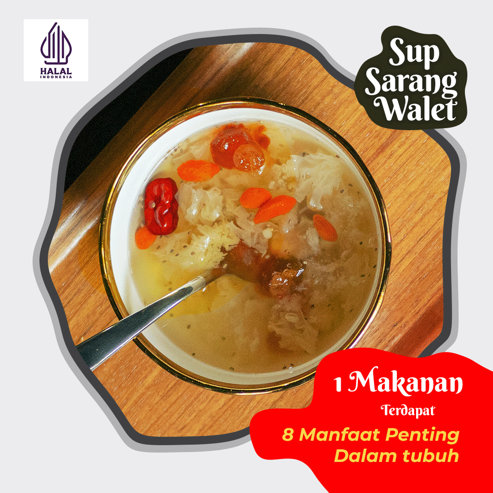 

Premium Kedai Anggrek Soup Sup Sarang Burung Walet Birdnest Manis Sup Walet Kesehatan Fresh Original