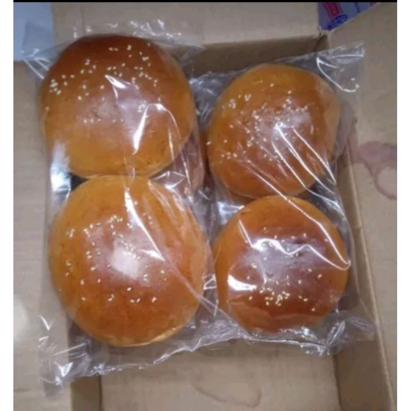 

ROTI BURGER JUMBO 11,5 CM ISI 50 PCS(pesan pagi di kirim sore)