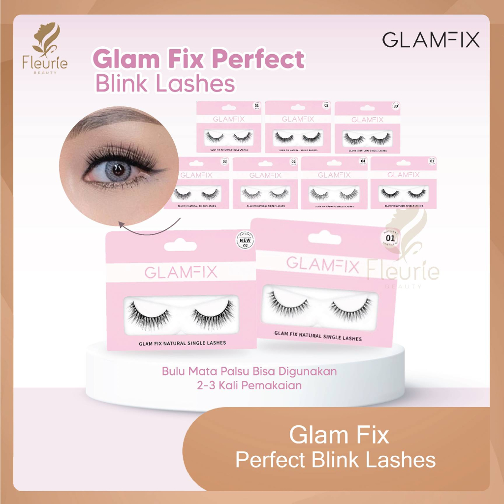 Glam Fix Perfect Blink Lashes - Bulu Mata Palsu by Y.O.U makeups