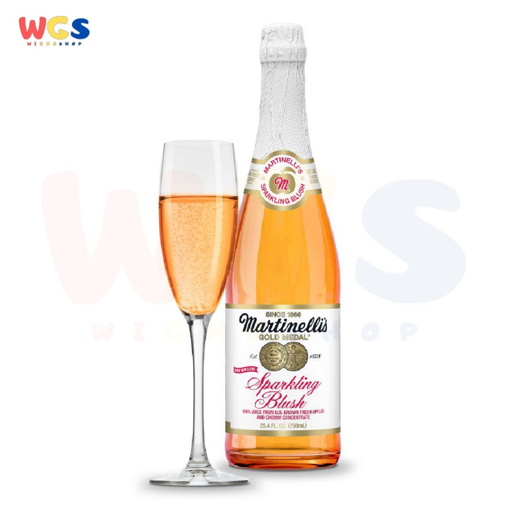 Martinelli's Gold Medal Sparkling Blush Apple &amp; Cherry Juice 750ml