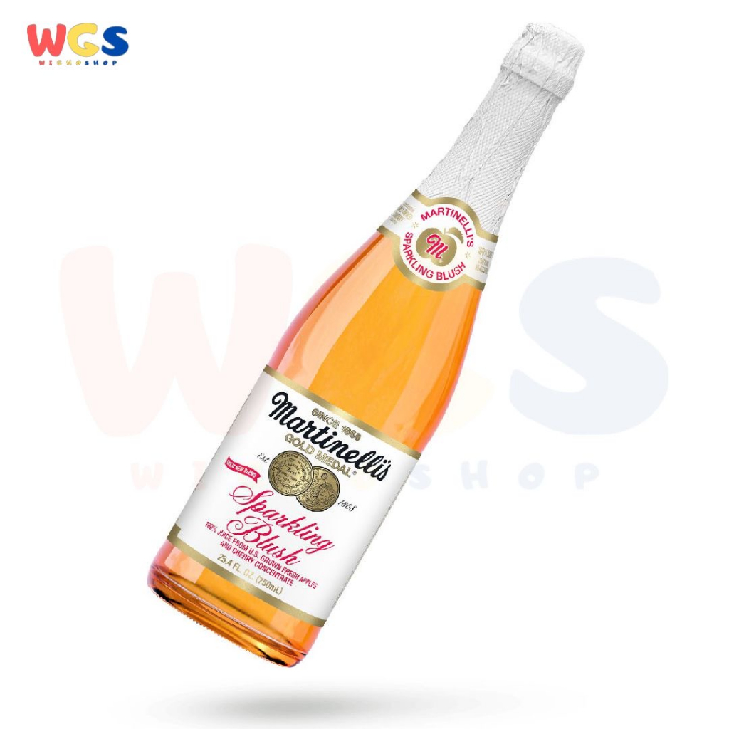 Martinelli's Gold Medal Sparkling Blush Apple &amp; Cherry Juice 750ml