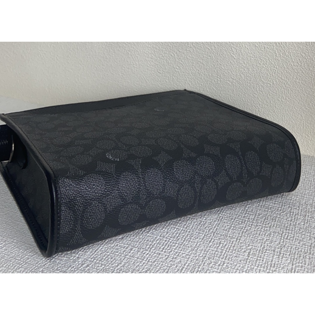 Coach original cc088 carriage logo printed cow leather HITCH men's handbag messenger bag shoulder bag Messenger bag  088  ycb