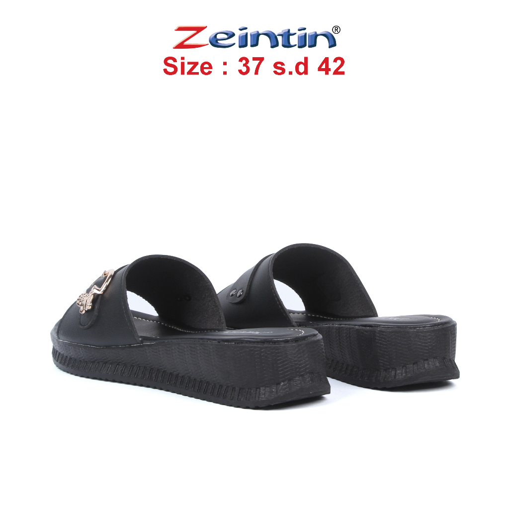 Zeintin - Sandal Wanita Kulit Sintetis Zeintin Original Sandal Wedges HP