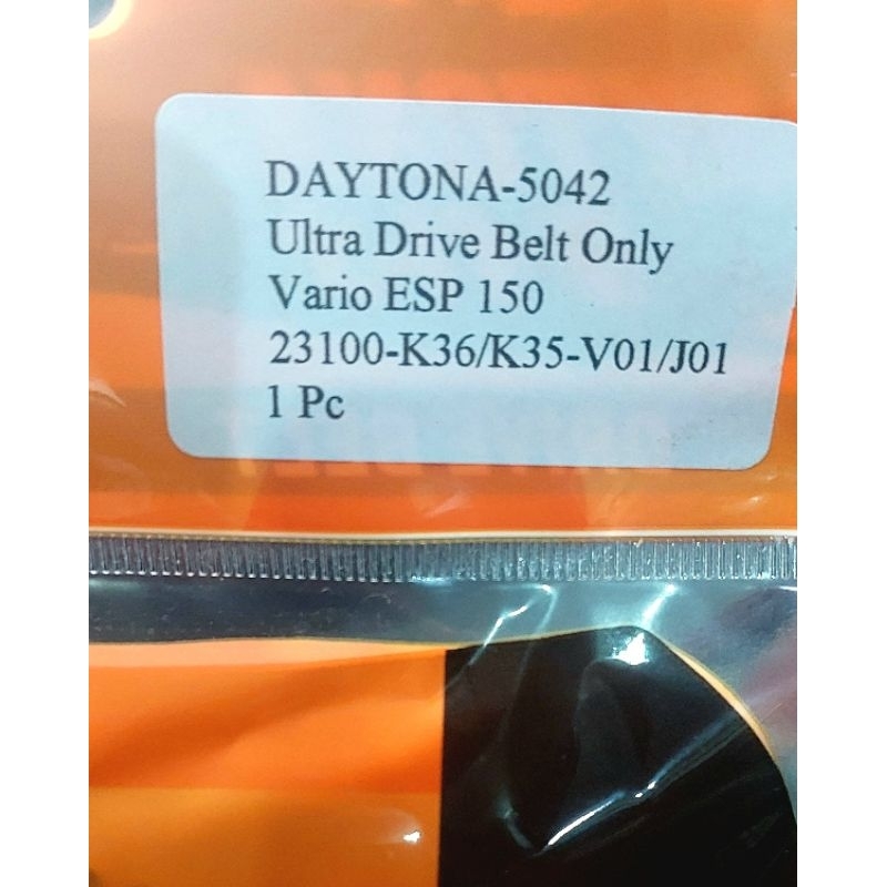 DAYTONA 5042  VAN BELT VARIO 150 160