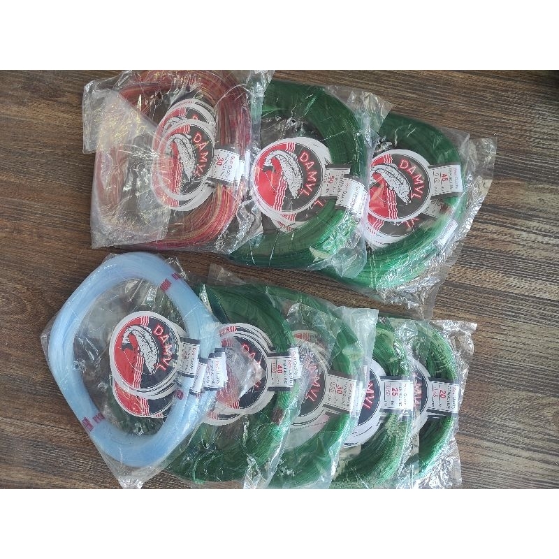 Tali Damyl Hijau Biru & Pelangi 12  15 & 20 lbs