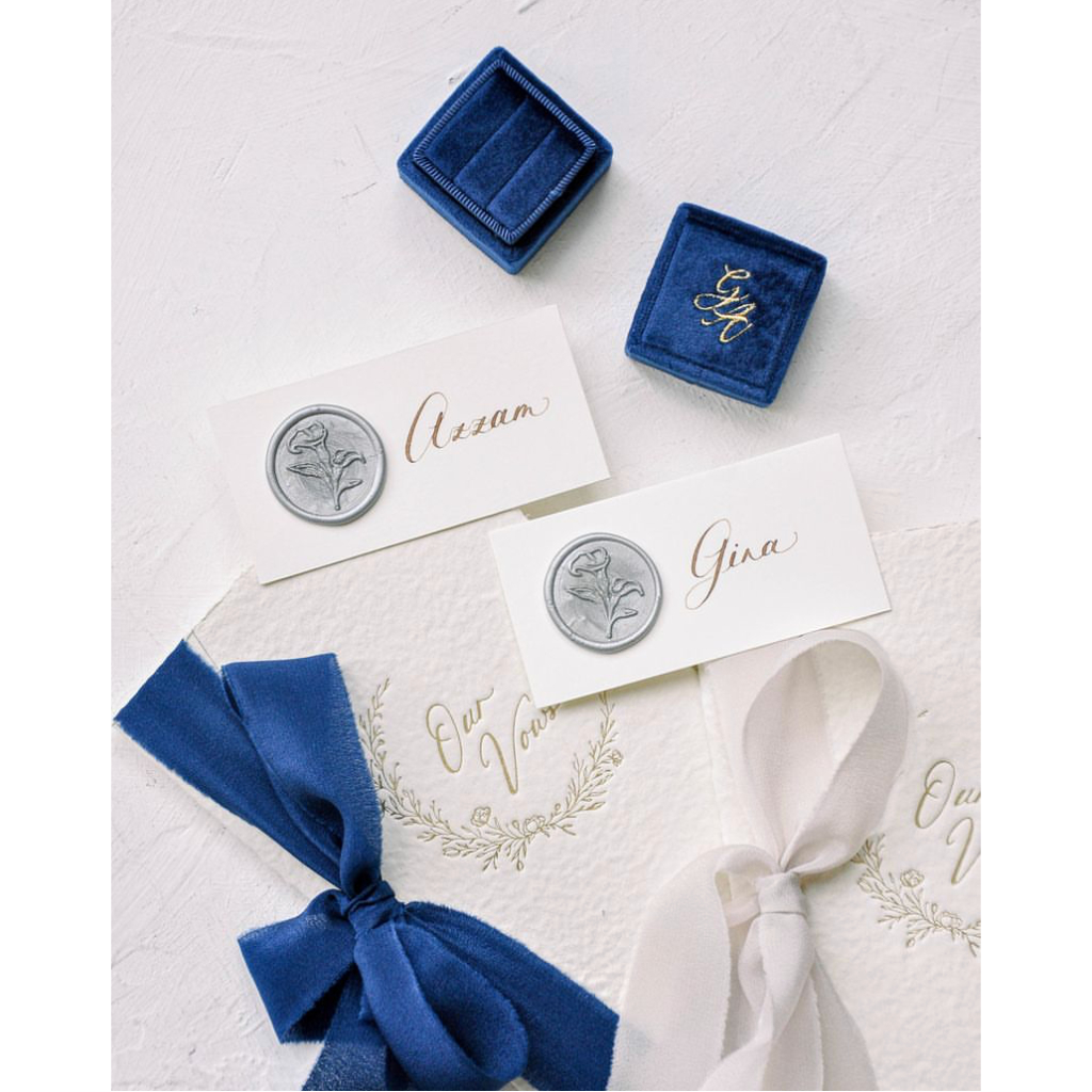 

(KSC) ANNE (Silver) - 1 Pcs seal wax coin sticker siap pakai ready stock (Include double tape) / souvenir pernikahan / accesories / calligraphy / journaling / undangan / hampers