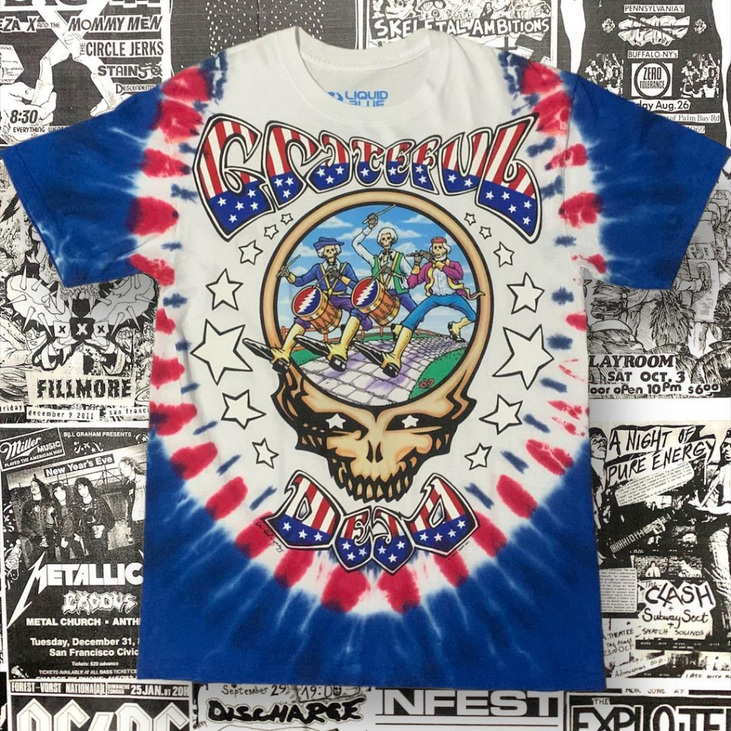 GRATEFUL DEAD - REVOLUTIONARY DEAD TIEDYE