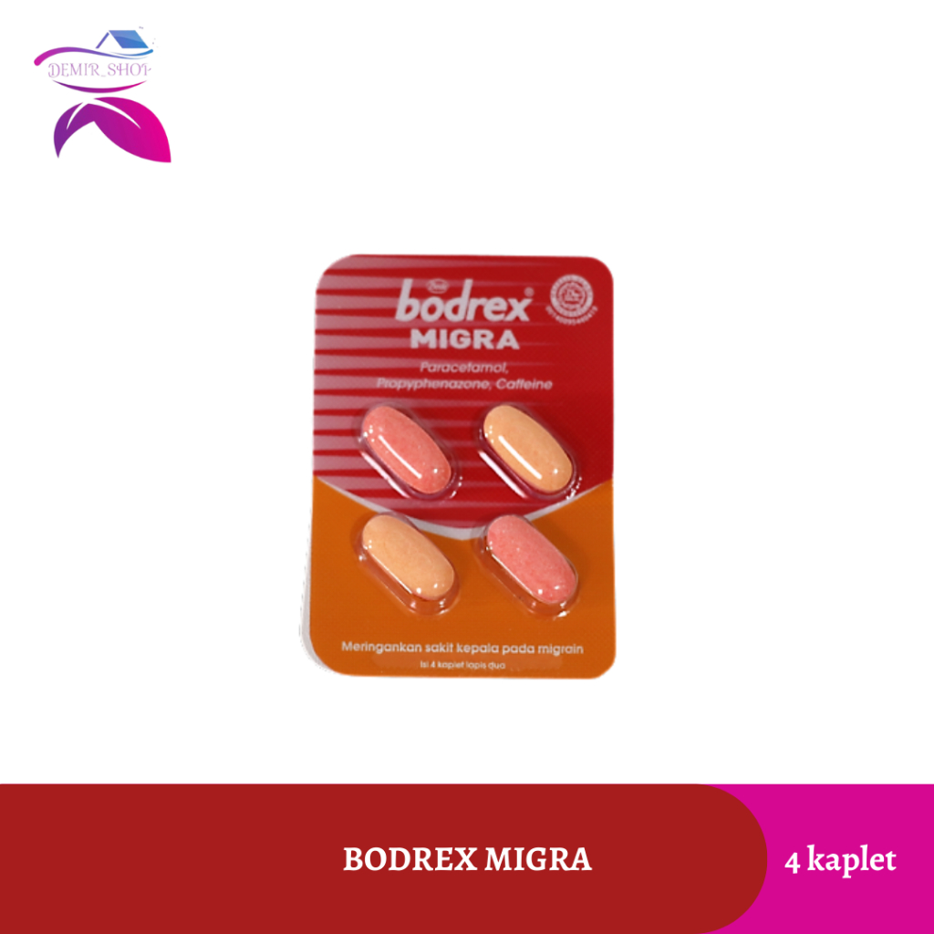 Bodrex Extra / Bodrex Migra / Bodrex Flu &amp; Batuk PE - Strip