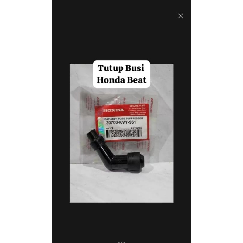 Tutup Busi Honda Beat (30700-KVY-961)