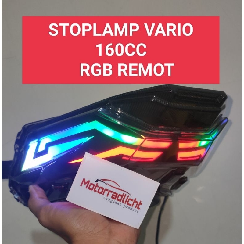 Stoplamp Vario 160 custom not JPA