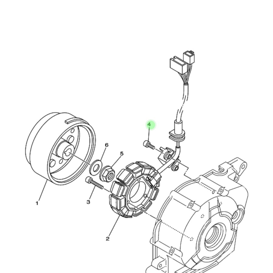 BAUT L BAUT PULSER JUPITER Z 110 2003-2009 BURHAN ORIGINAL ASLI YAMAHA