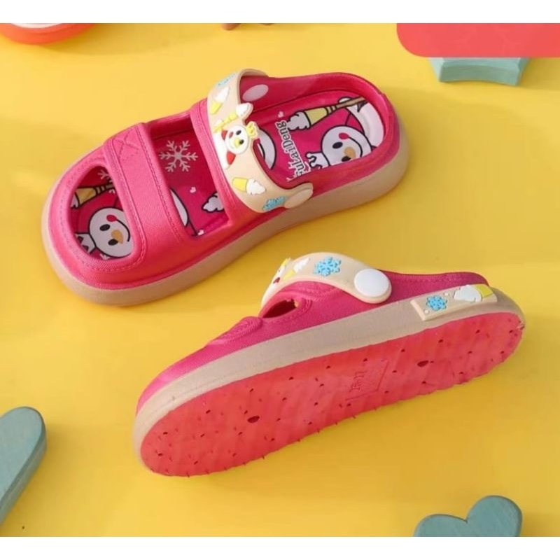 Sandal Anak Perempuan Mixue Tali Belakang Sandal Anak Cewek Import Mixue Sepatu Sandal Anak Perempuan Terbaru Sandal Karet Anak Cewek Mixue Nyaman