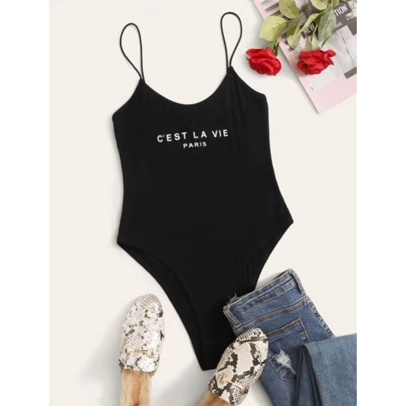 body suit wanita / cami body suit / tang top wanita