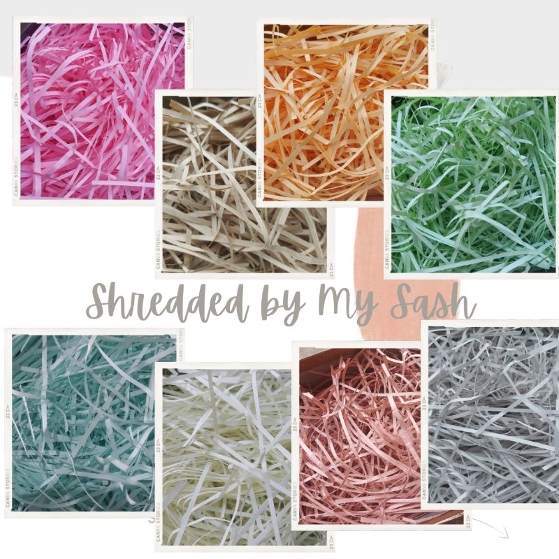 

Shredded Paper Warna/ Kertas Potong untuk isian box