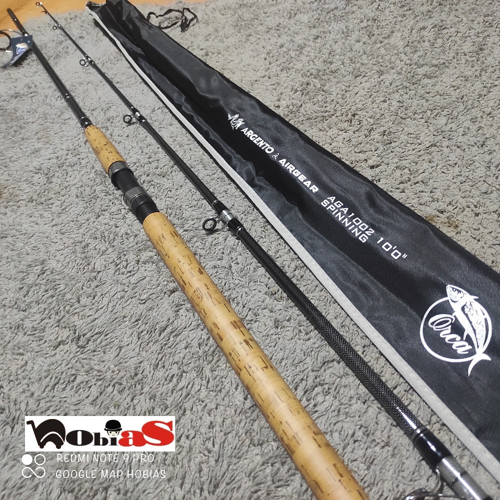 Joran Pancing Popping 1002 Shore Jig Orca Argento 300