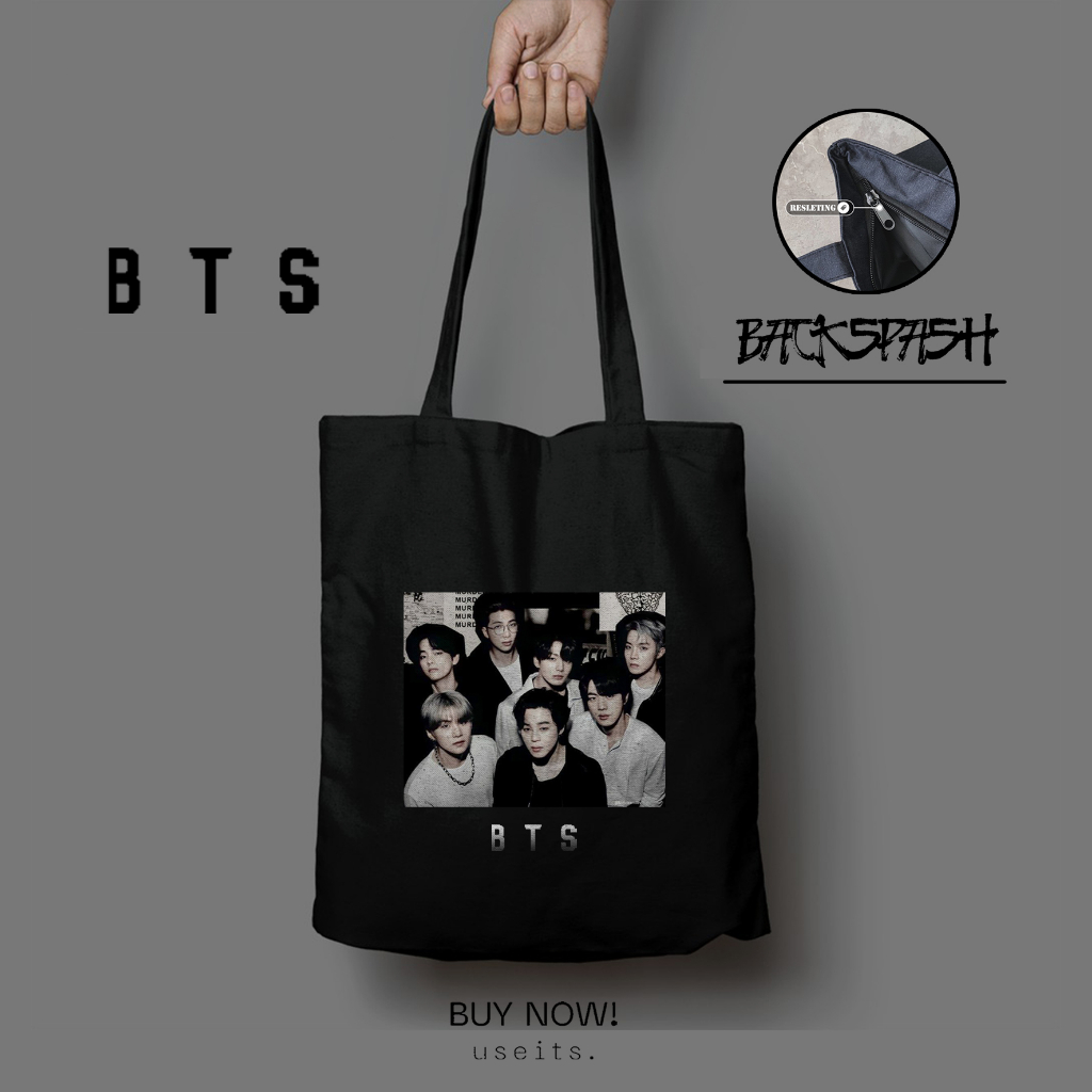 Totebag Tas BTS ARMY Custom Pria Wanita - BTS ARMY II THD