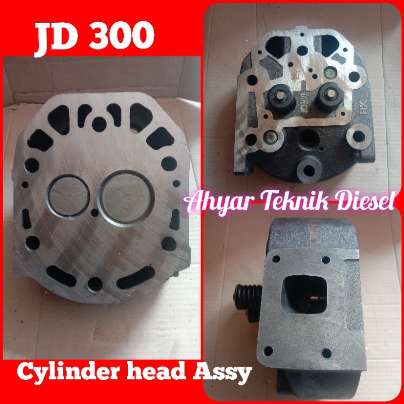 Cylinder head Assy JD 300 mesin 30 PK