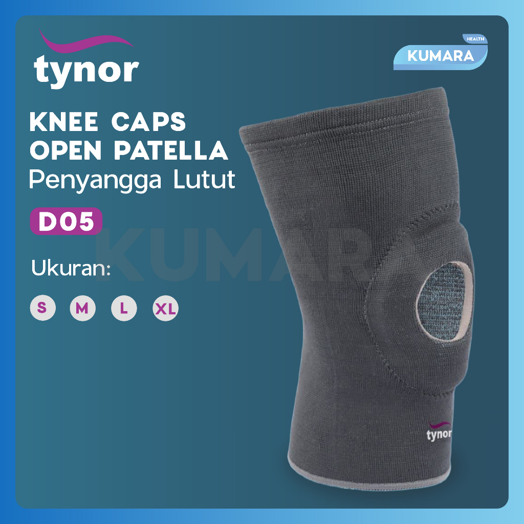 TYNOR - Knee Caps Open Patella D05 / Penyangga Lutut