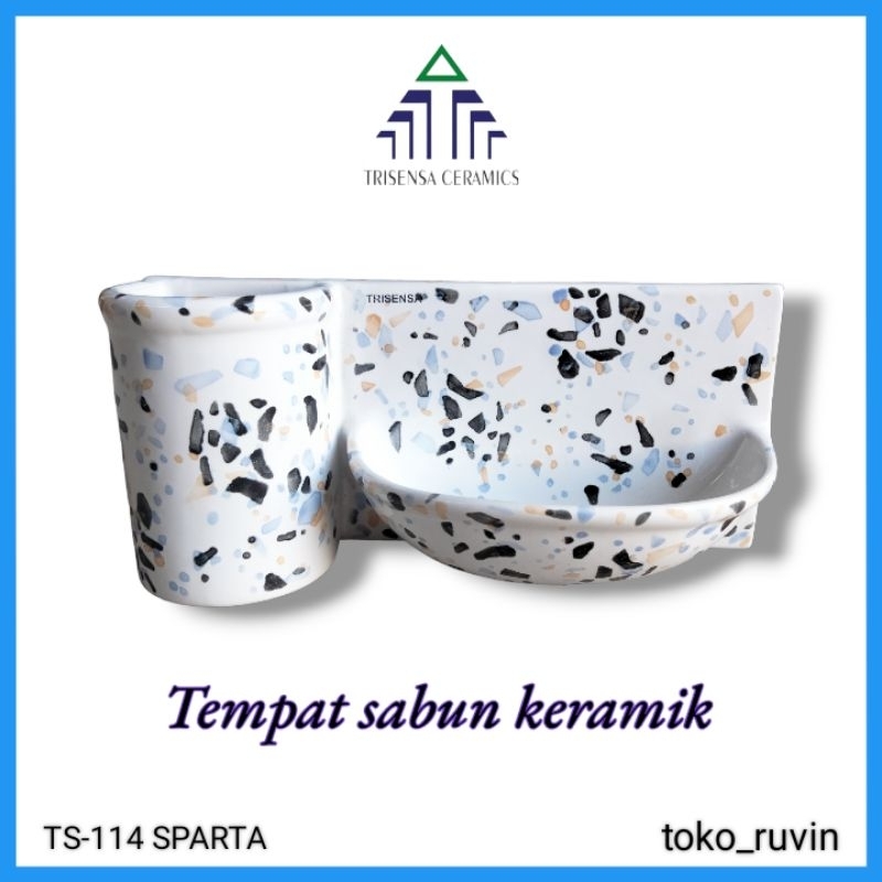 Tempat sabun / tempat sabun keramik kamar mandi/ tempat sabun tempel tanam dinding kamar mandi