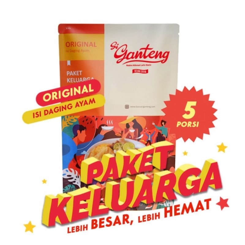 

Baso Aci Ganteng Paket Keluarga Original