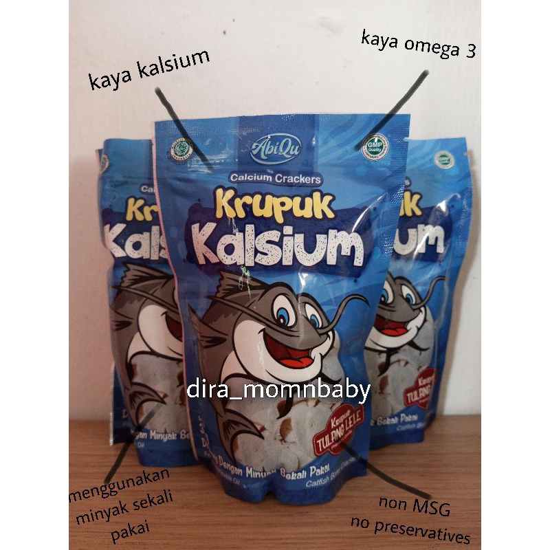 

[SIAP MAKAN] KERUPUK KRUPUK KALSIUM TULANG LELE ABIQU