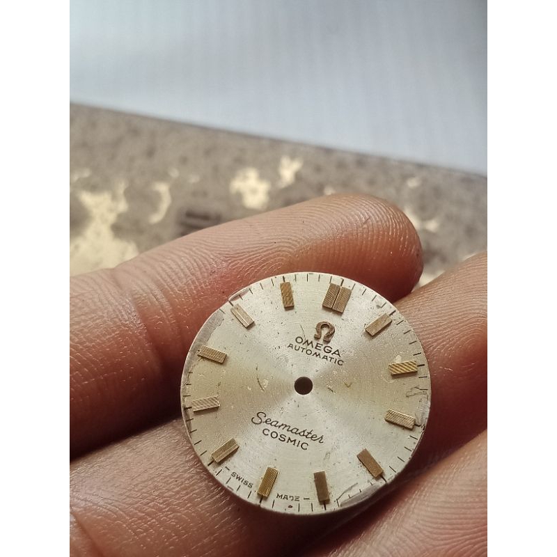Part jam tangan automatic Omega seamaster Asli copotan