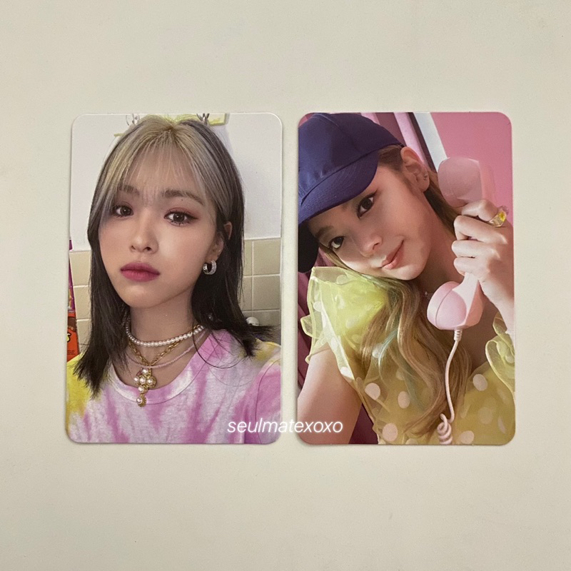 (Booked) Itzy Crazy in Love Loco Selca Album Photocard - Ryujin Lia