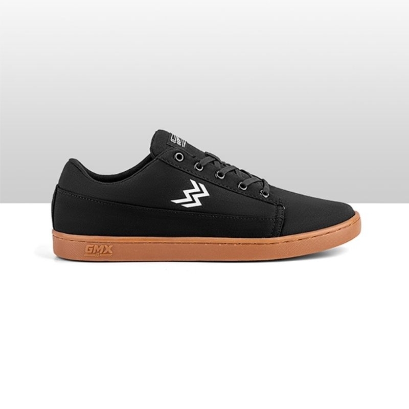 Original Sepatu Sneakers Geoff Max Official - Stockerston Black Gum