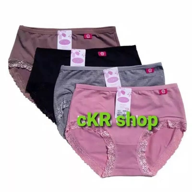 CELANA DALAM WANITA GRISINA JUMBO RENDA