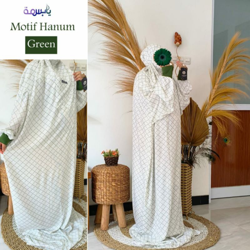 mukena yabasmah l mukena motif l mukena hadromaut