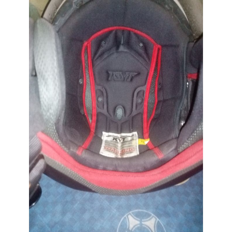 HELM KYT DJ MAXI - WHITE PUTIH