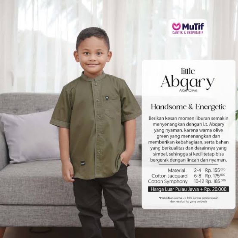 [ORIGINAL]BAJU KOKO MUTIF LITTLE ABQARY MUTIF