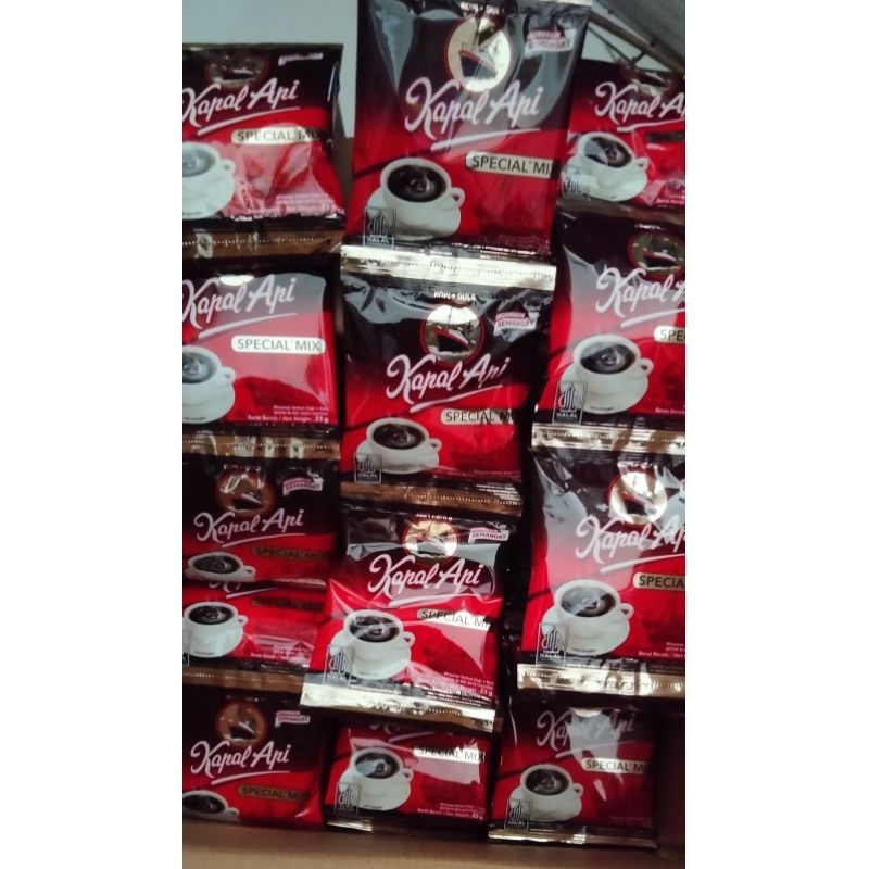 

Kopi Kapal Api 23g, 1 renteng isi 10 pcs