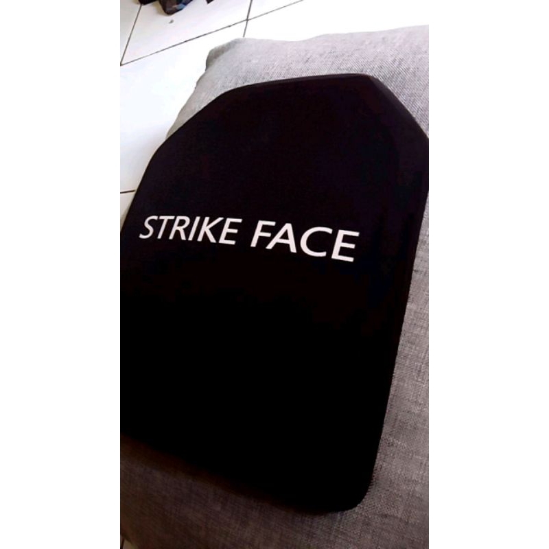 Plat kevlar anti peluru BARU LEVEL IV, keramik plat anti peluru merk strike face AGL level IV