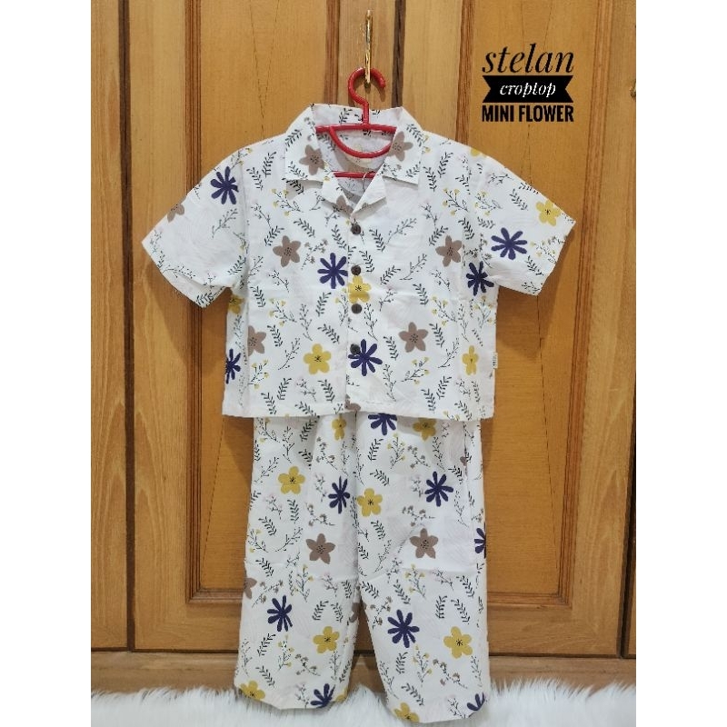 Stelan Katun Croptop Dewasa