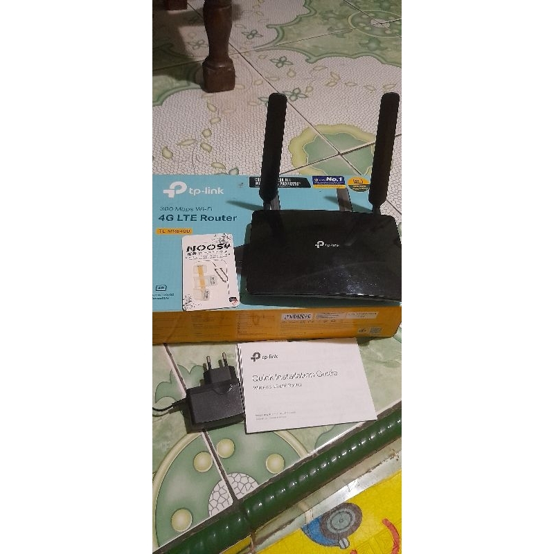 Router tp link mr6400 sim card 4g bekas