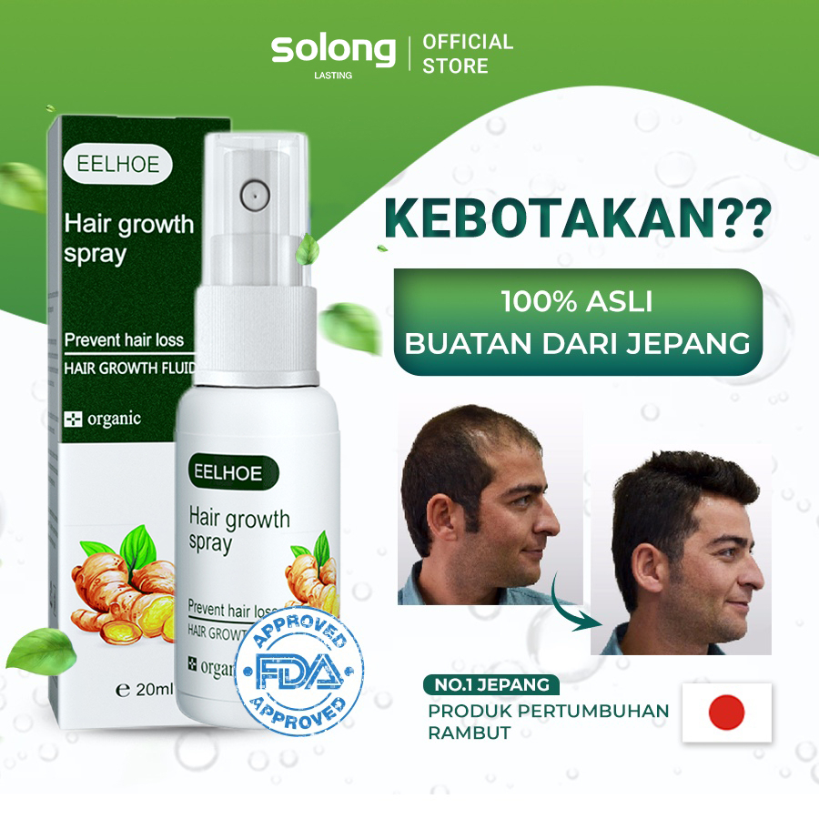 penumbuh rambut Hair growth serum penumbuh rambut botak serum penumbuh rambut 20ml serum rambut ront