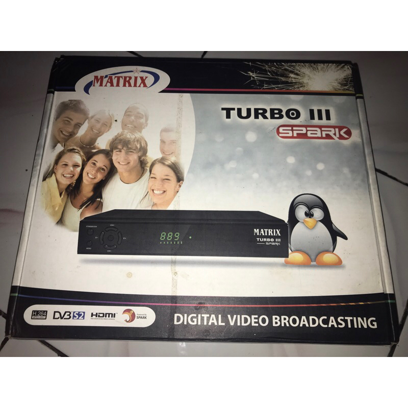 Receiver Matrix Turbo III Spark (dual boot enigma2 & spark)