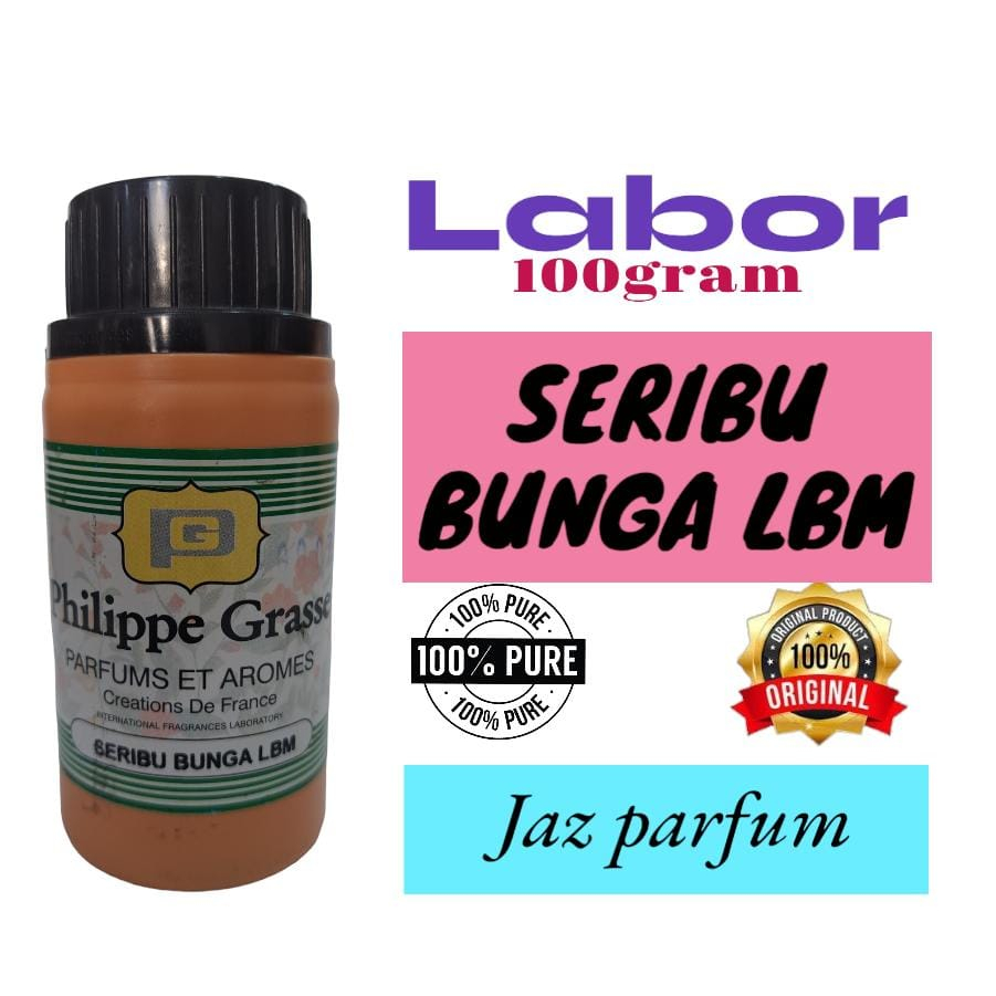 (100 GRAM) 1000 BUNGA LBM 100 GRAM BY LABOR. BIBIT PARFUM AROMA SERIBU BUNGA PARFUM MURNI SEGEL