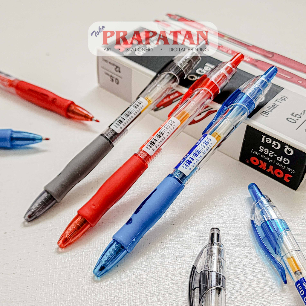 

Joyko GP-265 Gel Pen 0.5mm | Pena Jel | Pulpen
